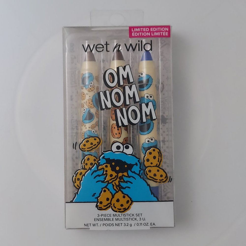 Wet n Wild Om Nom Nom Multi-Stick Kit Sesame Street Collection